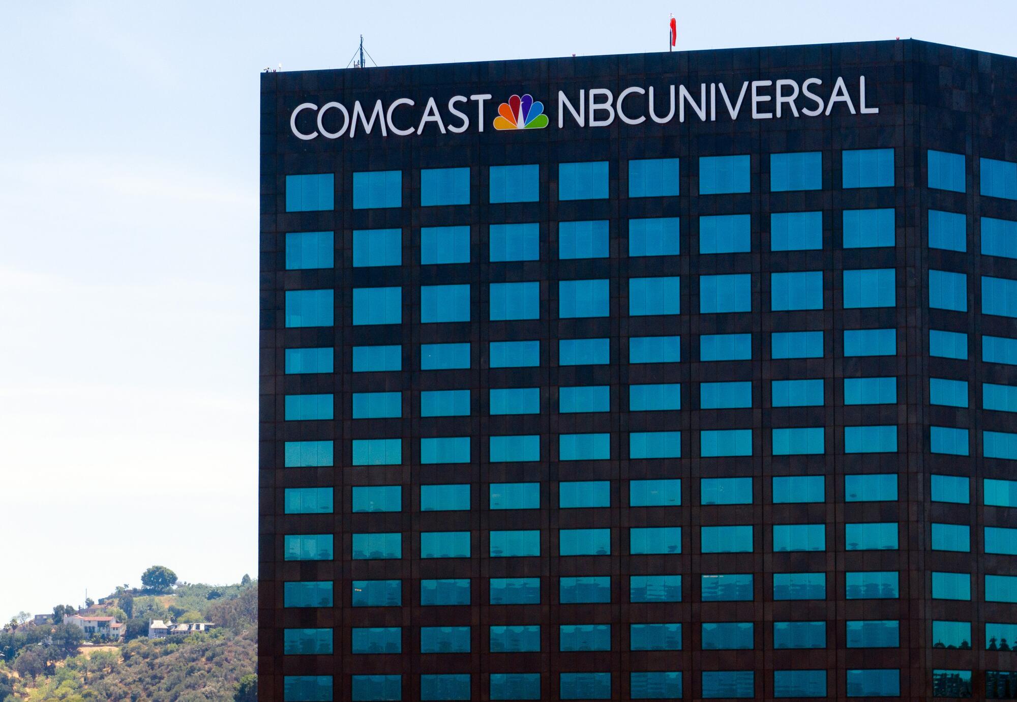 Comcast NBCUniversal building in 2025.