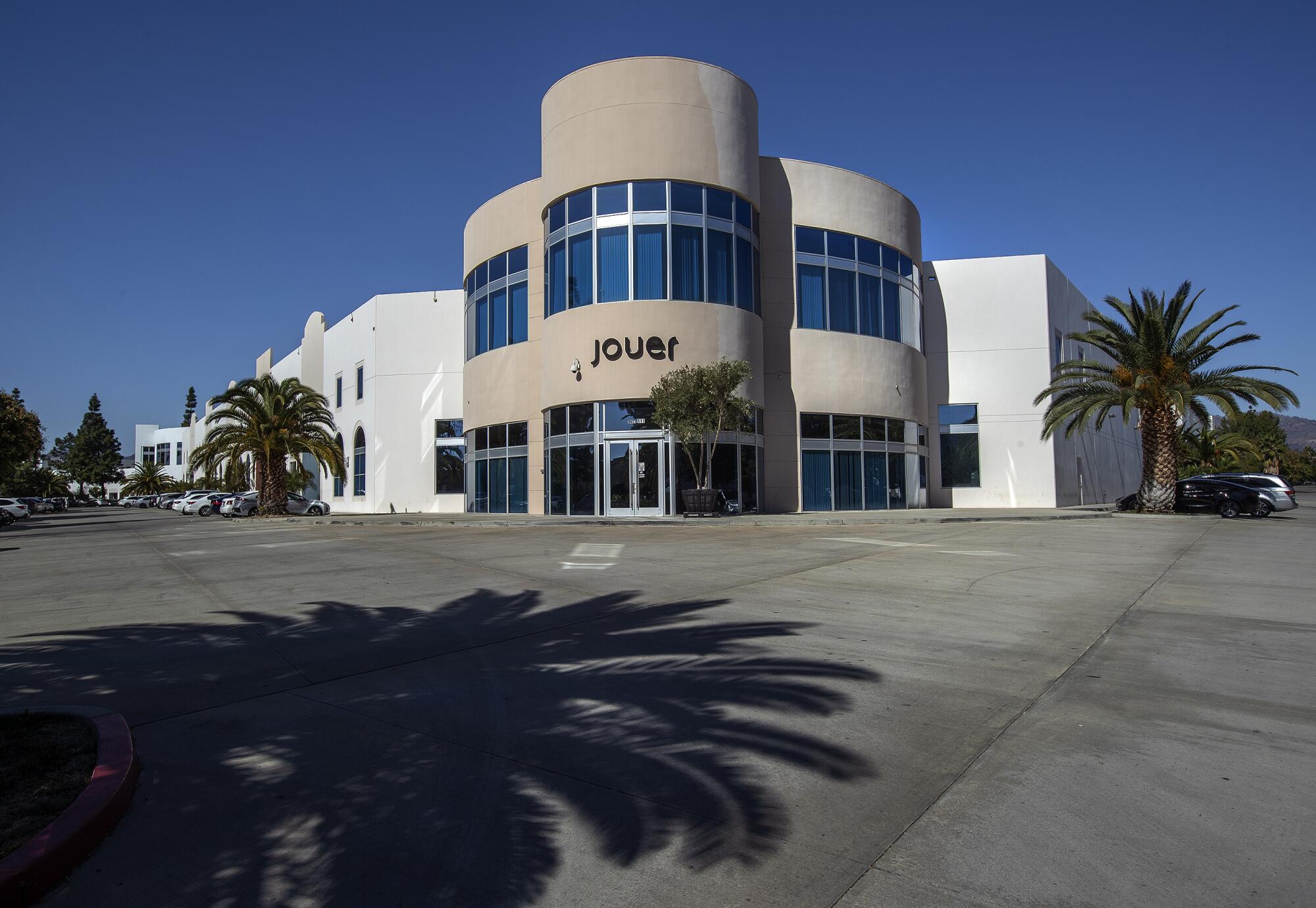 The exterior of a building