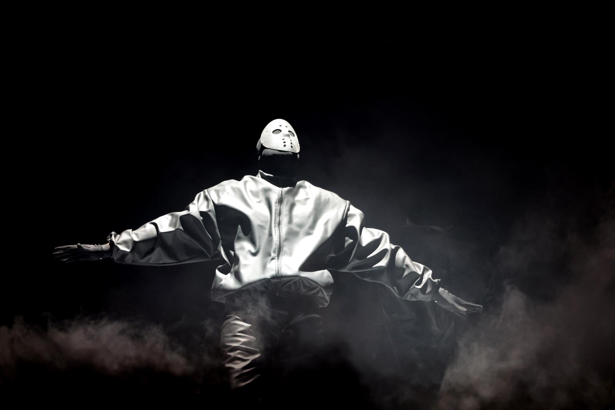 Kanye West on stage