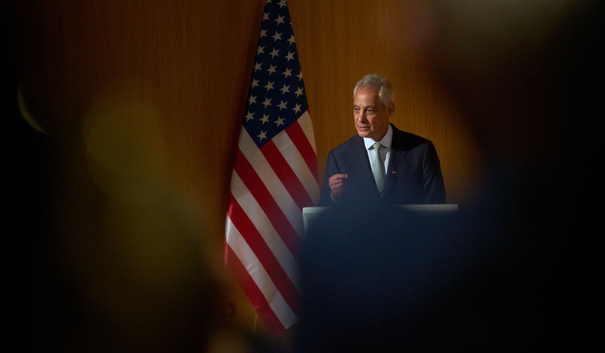 Rahm Emanuel warns that Israel has become a ‘territorial pariah’ in a blistering speech