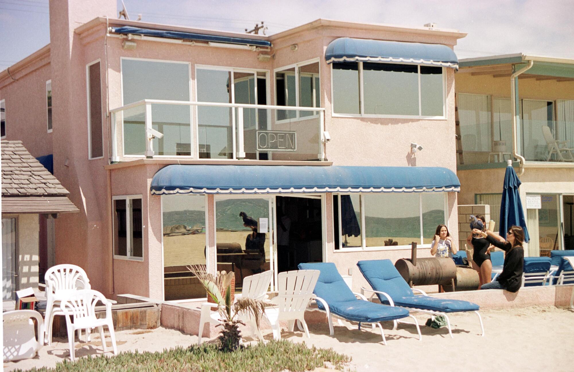 An August 2000 image of former NBA star Dennis Rodman's home in Newport Beach.