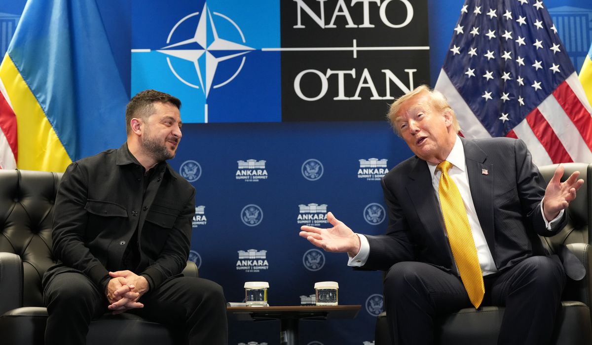 Trump praises a unified NATO after scolding allies to be team players, spend more on defense