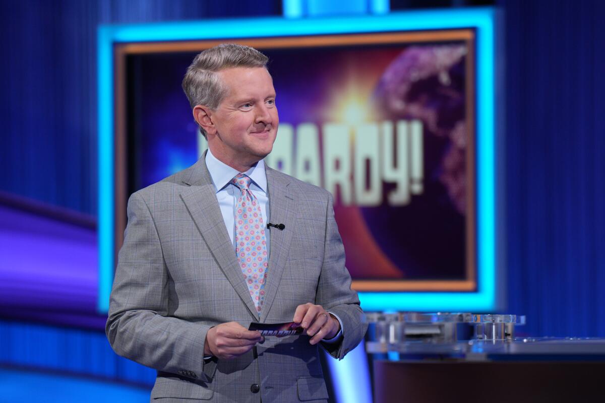 "Jeopardy!" host Ken Jennings.