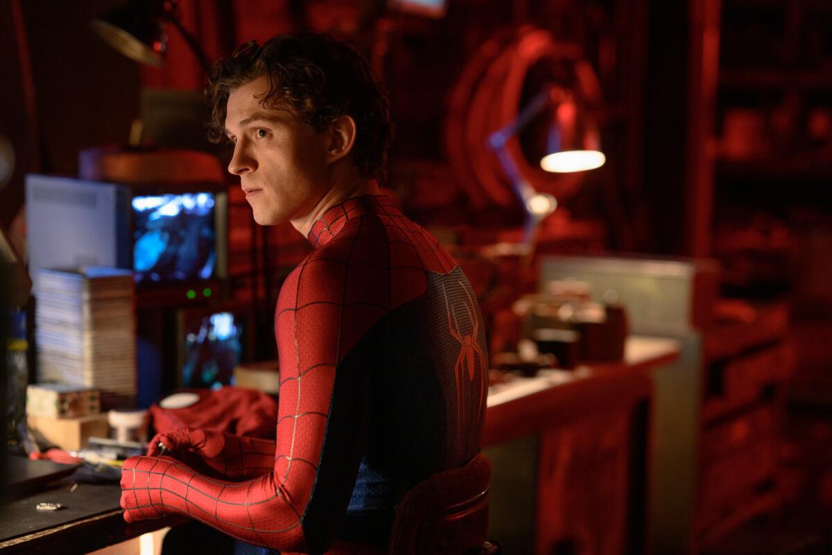 A lonely young man wears a superhero costume.