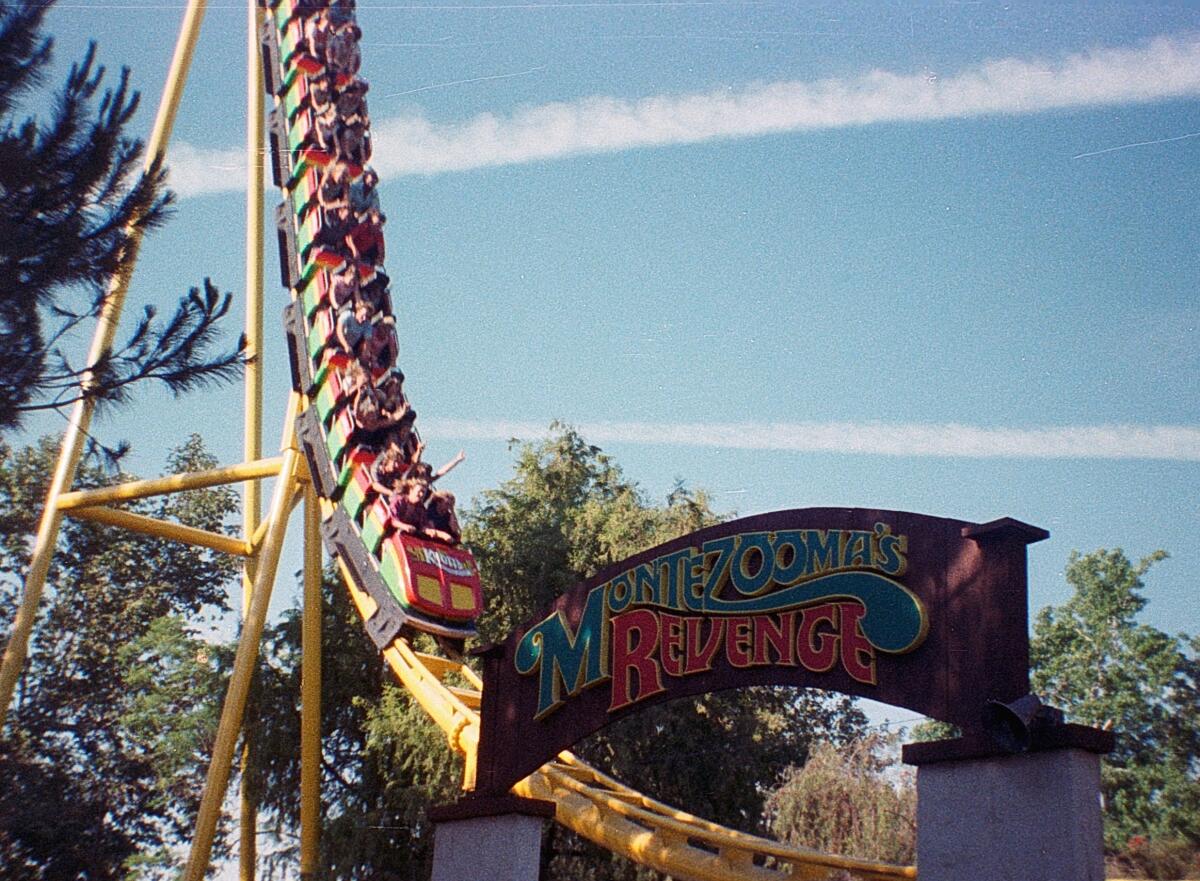 An undated image of the original Montezooma's Revenge, which has now been rebranded as Montezooma: The Forbidden Fortress.