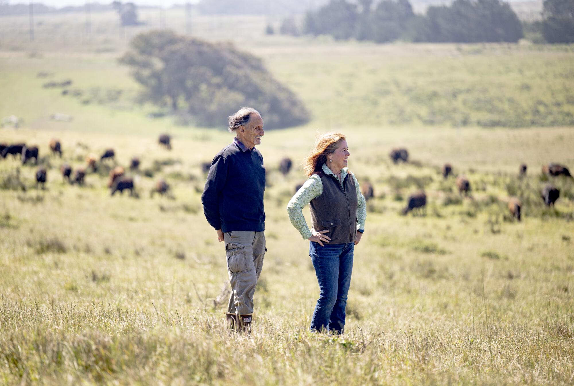 Bill Niman and Nicolette Hanh Niman 