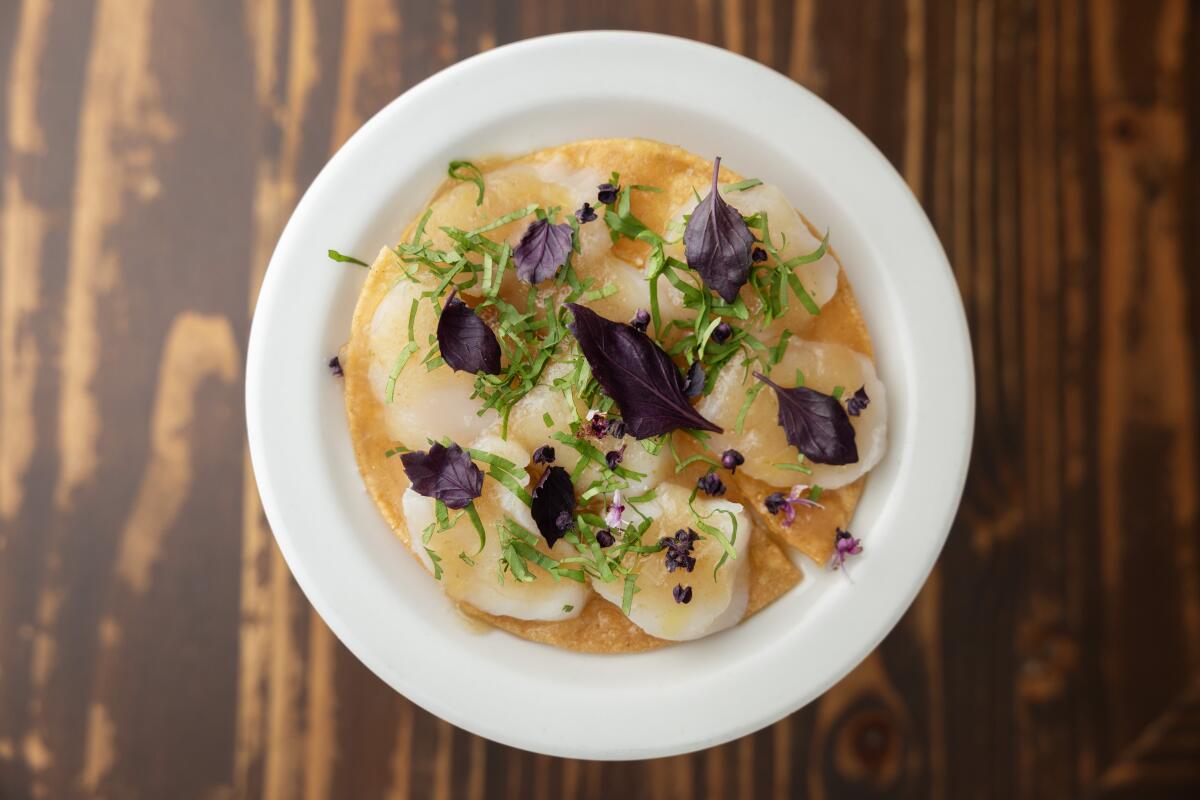 Hummus Masabacha from Bavel on Thursday, Oct. 14, 2021.