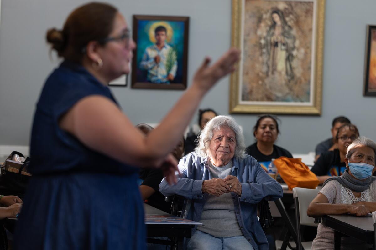 Protect LA Now coalition leader Alma Marquez