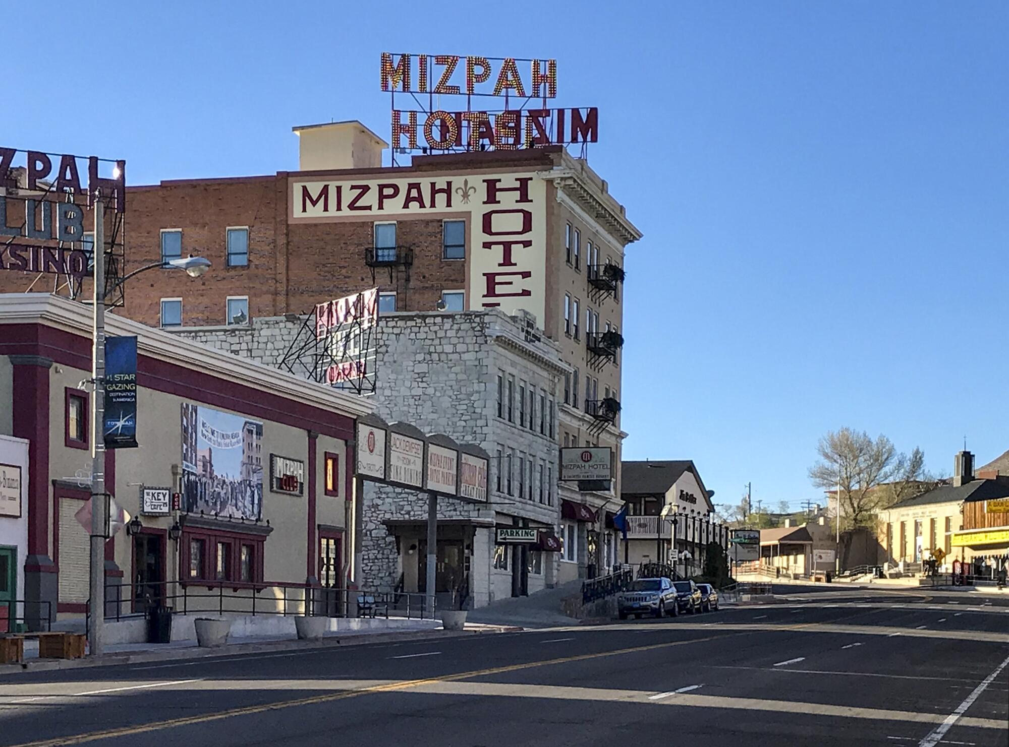 The Mizpah hotel in Tonopah