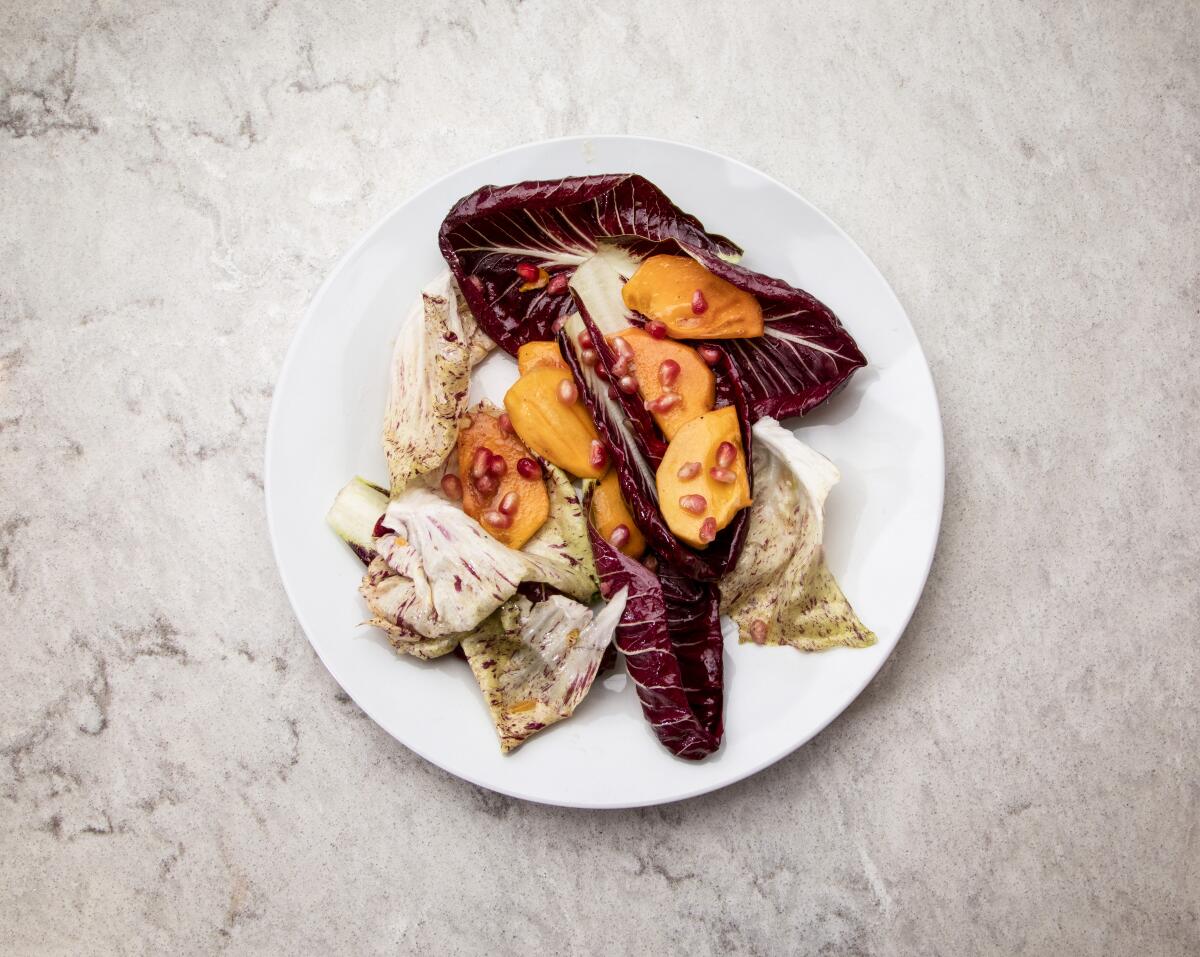 A colorful salad