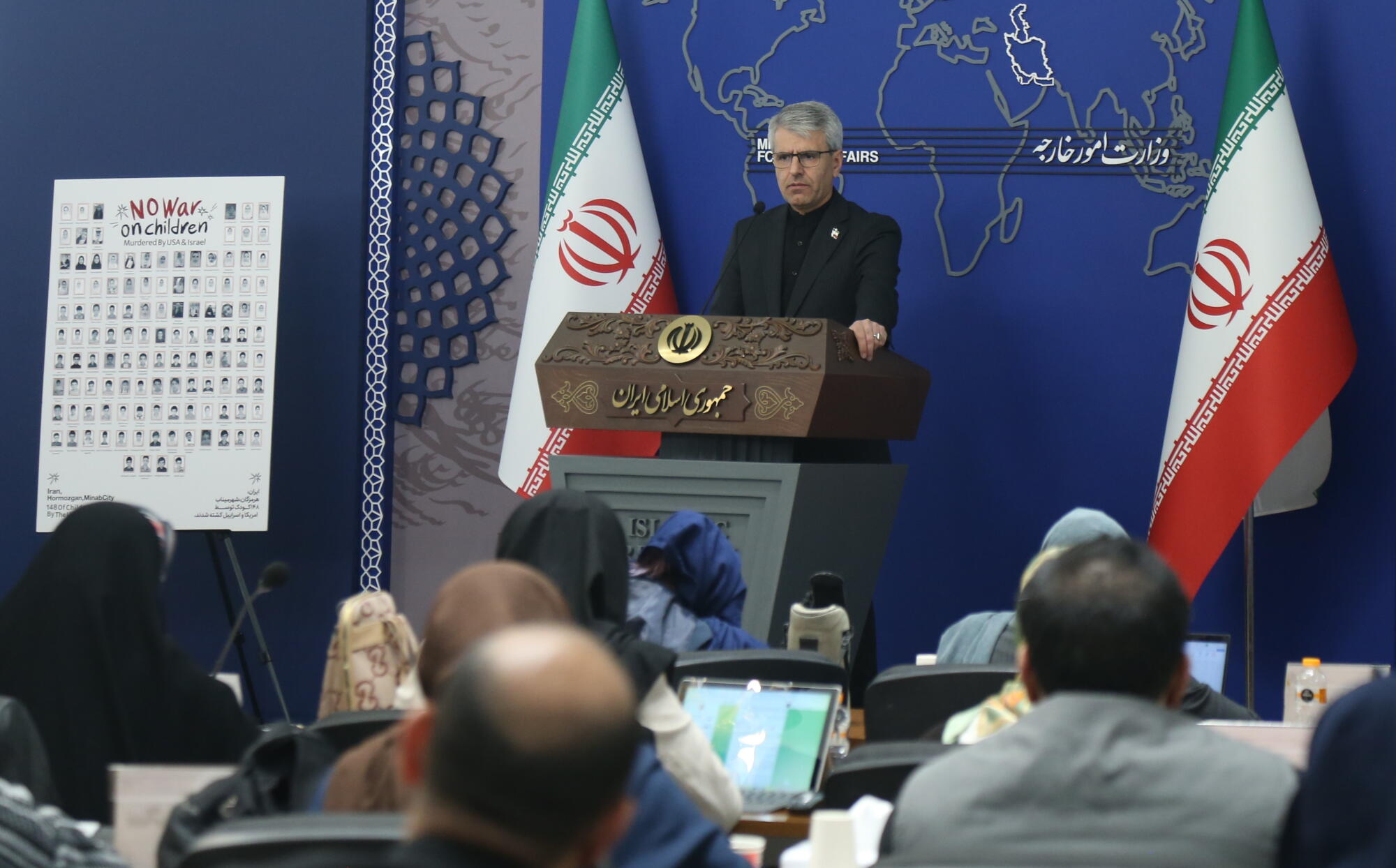 Iranian Foreign Ministry spokesman Esmail Baghaei 