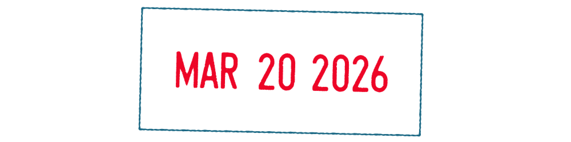 March 20 2026