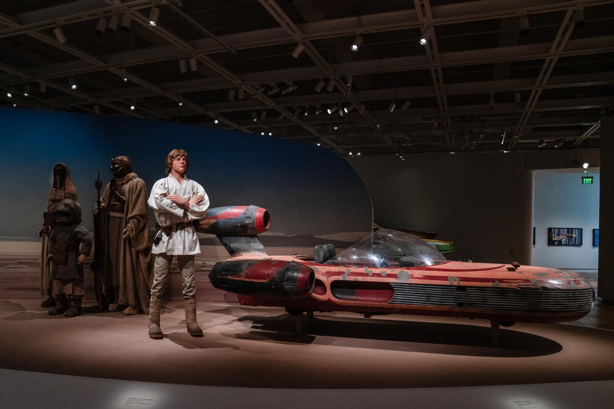 "Star Wars" exhibition at The Lucas Museum of Narrative Art in Los Angeles 