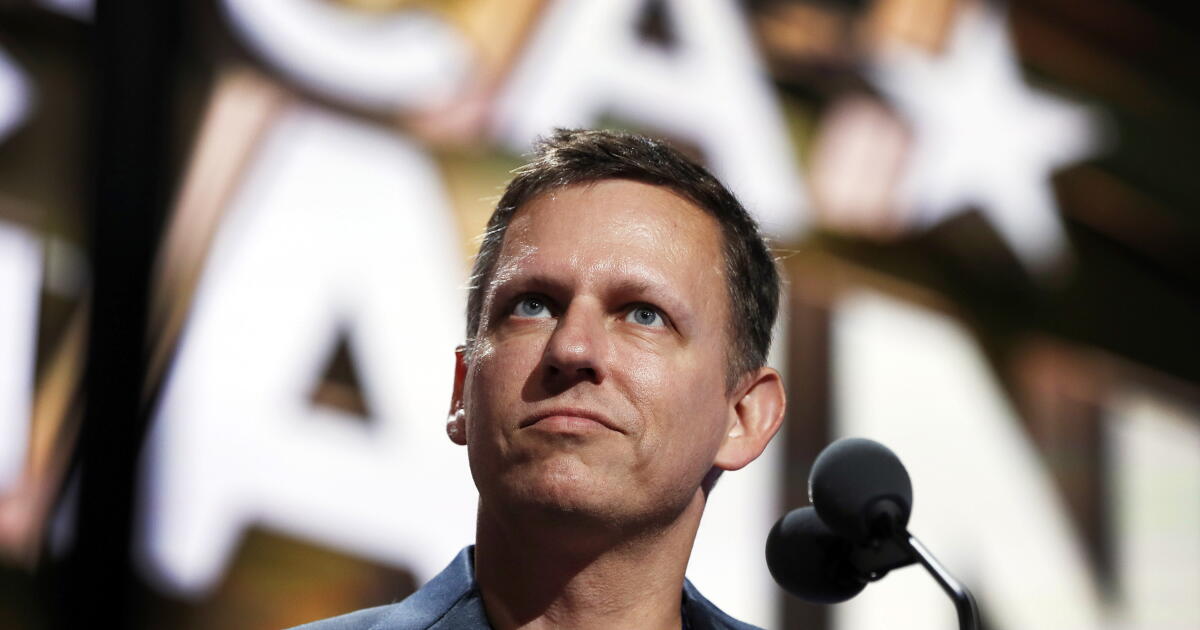 Peter Thiel buys troubled Bel-Air mega-mansion for $130 million