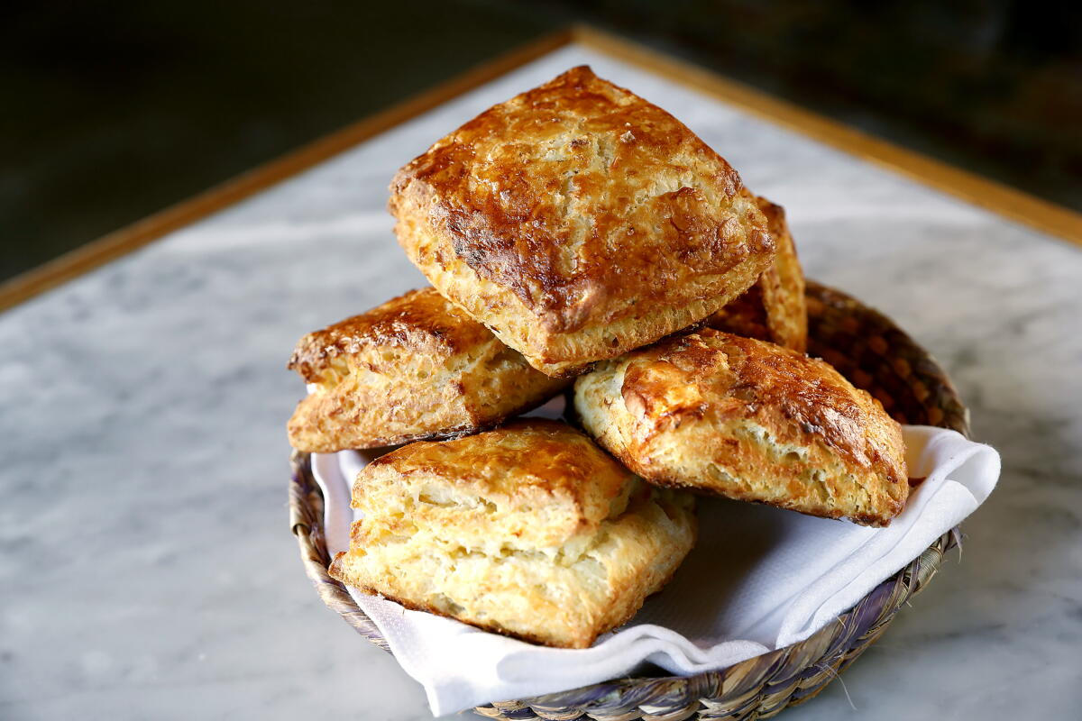 Ray Garcia's buttermilk biscuits.