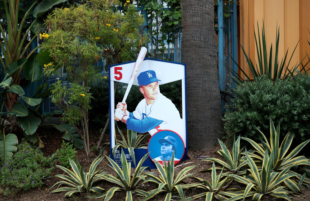 A photo of a man holding a baseball bat is surrounded by plants.